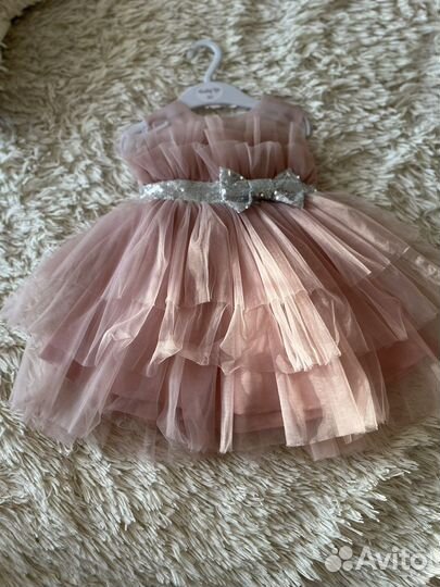 Платье для девочки 86
