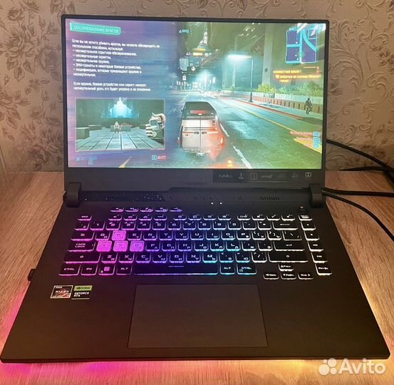 Ноутбук игровой asus ROG strix G15 новый