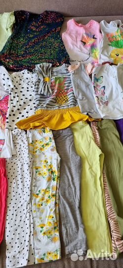 Вещи на девочку пакетом 104 110
