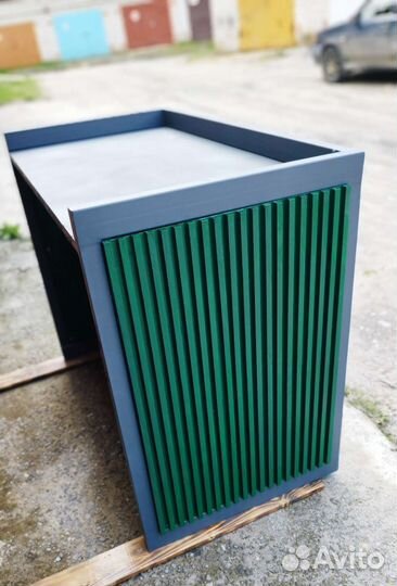 Лофт ресепшн металл, дерево