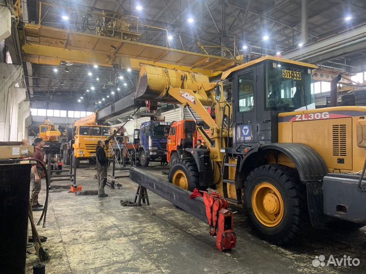 Машинист фронтального погрузчика