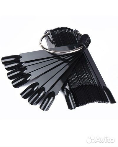 Палитра для гель-лаков на кольце, 50 шт