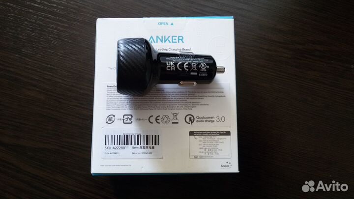 Азу Anker PowerDrive Speed 2