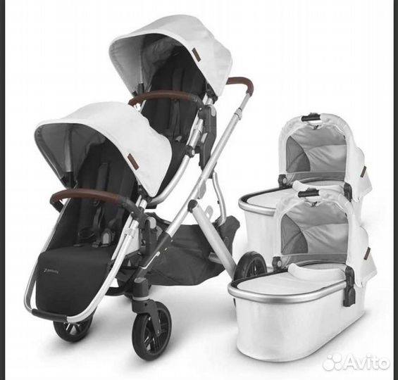 Uppababy vista 2в1 для двойни