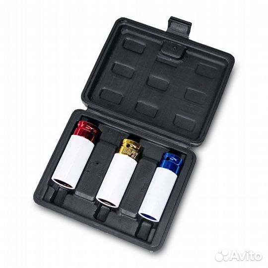 Набор головок торцевых ударных колесных 1/2