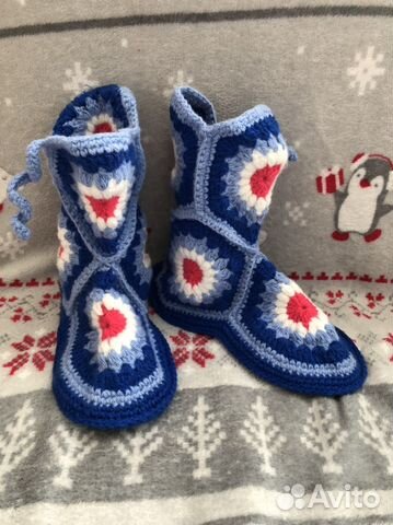 Носки вязаные ручной работы