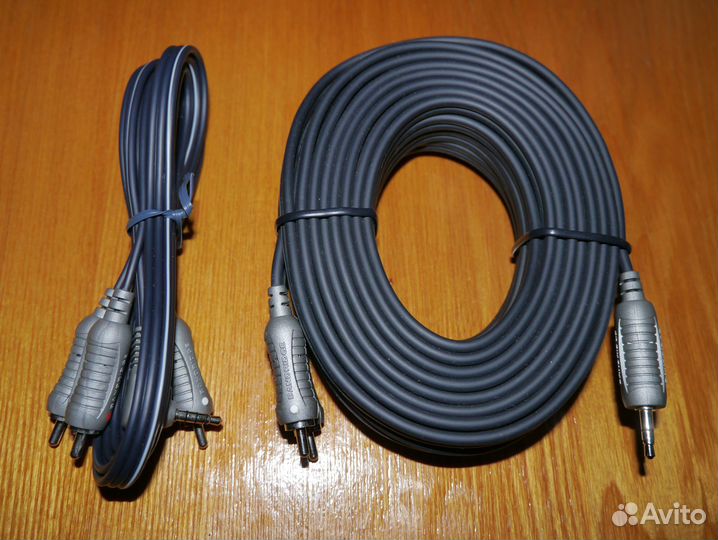 Разъёмы и кабели mini Jack 3.5 и RCA