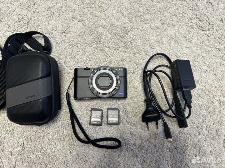 Фотоаппарат sony cyber shot dsc-rx100