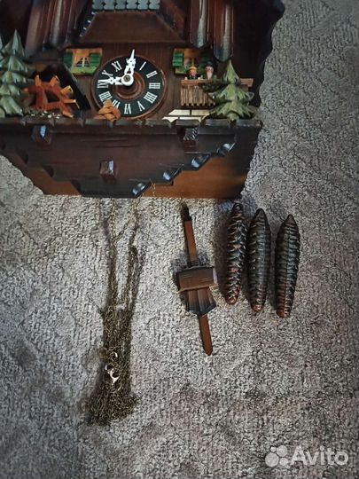 Часы настенные с кукушкой Германия