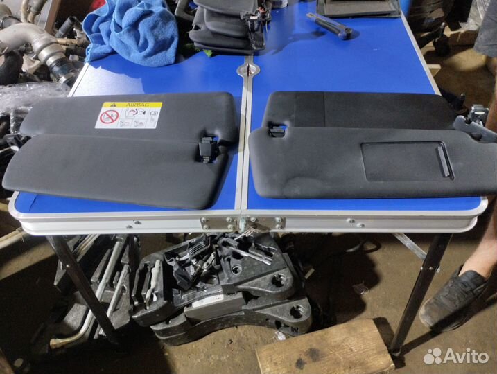 Козырек солнцезащитный VW Touareg NF 7P0857551F