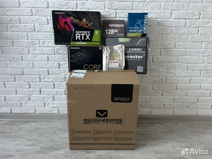 Игровой пк RTX2060super/i5 10400f/32GB