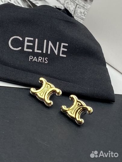 Серьги celine