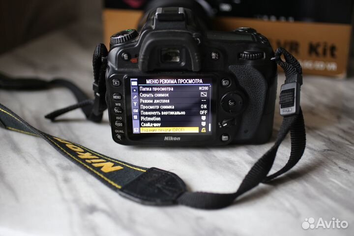 Nikon D90 18-105mm VR Kit в коробке