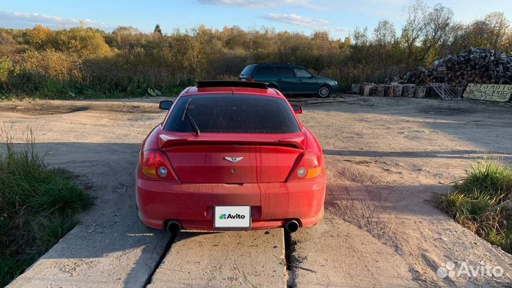 Hyundai Tiburon 2 AT, 2003, 173 000 км