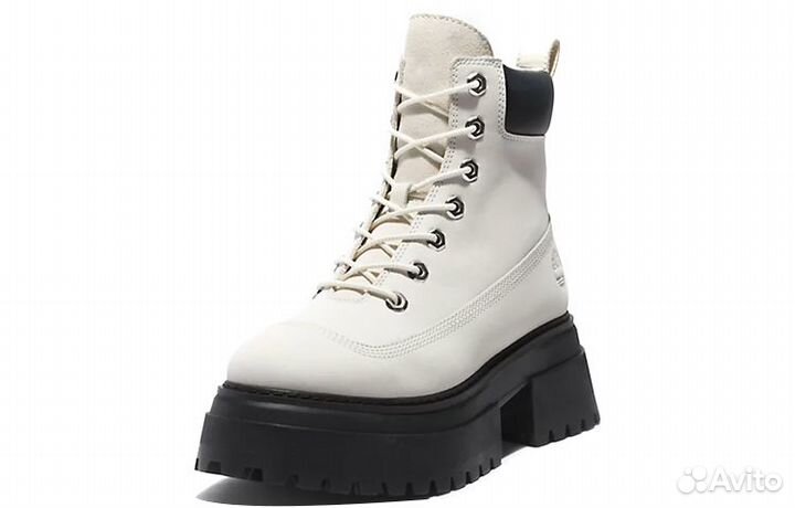 Timberland Outdoor Boots Women's High-top White/Black (39,5)