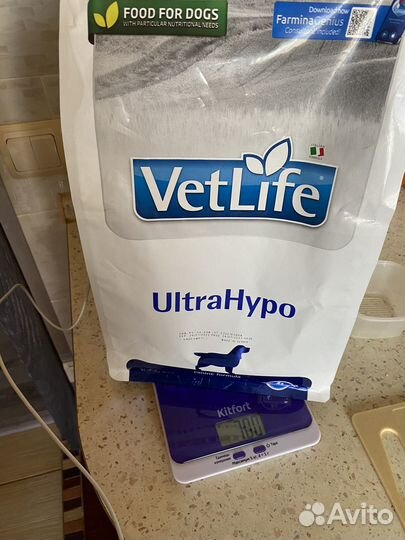 Корм для собак farmina vetlife ultrahypo