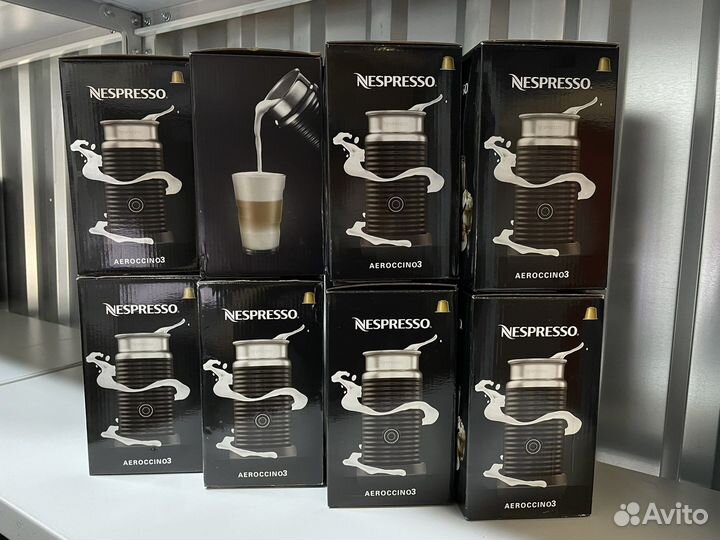 Капучинатор Nespresso Aeroccino 3 Black новый