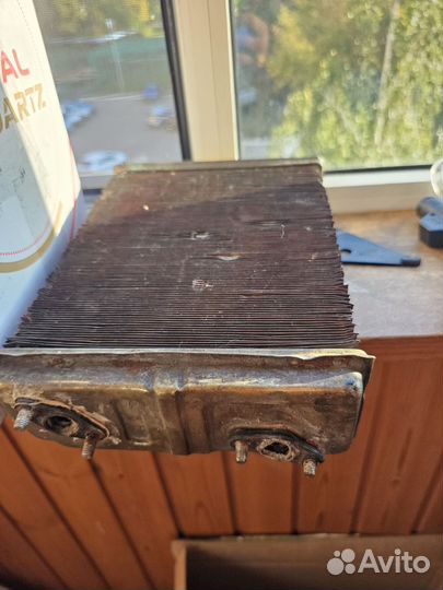 Два радиатора ваз 2101-2107 медные. 3 рядные