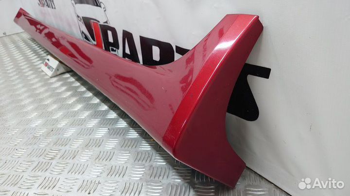 Накладка на порог (наружная) Mitsubishi Lancer Evo