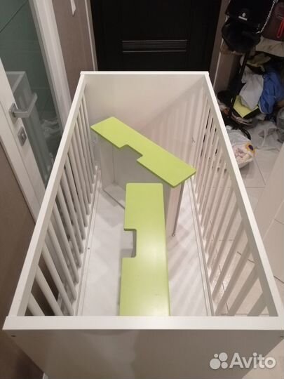 Кроватка Стува икеа 120х60 см