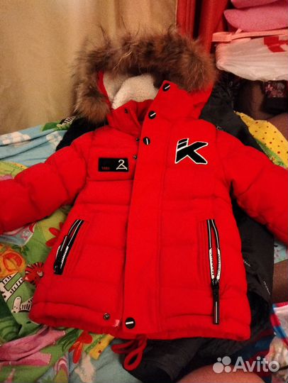 Куртка детская зимняя для девочки на 2 года