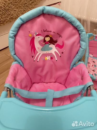 Коляска для кукол / кроватка для кукол