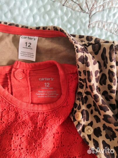 Детские вещи для девочки 9-12 мес