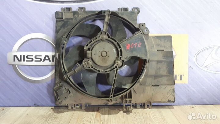 Вентилятор радиатора охлаждения двигателя диффузор