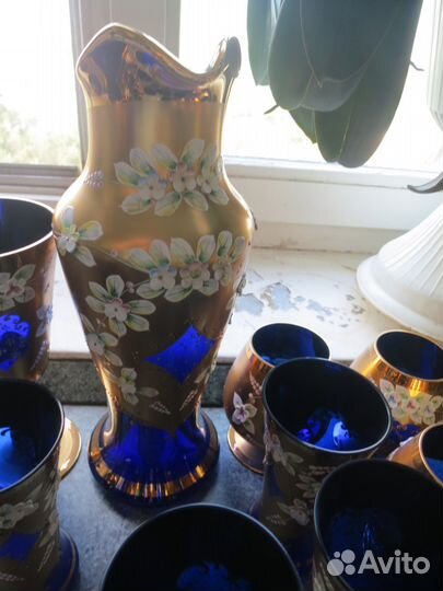 Продам большой набор стекла Богемия 