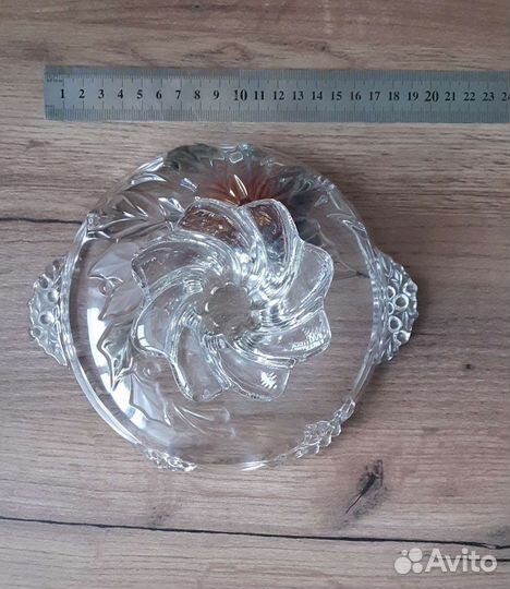 Ваза для фруктов на ножке СССР