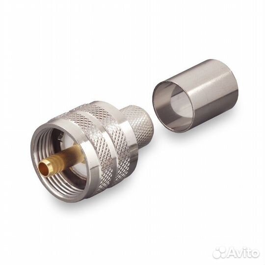 Разъем UHF U-111B PL259(папа, male) на кабель RG21