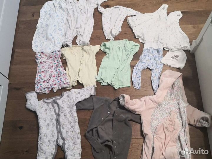 Вещи пакетом от 1 месяца до 3