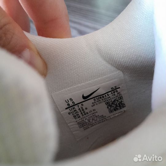 Кроссовки Nike air rubber dunk off white