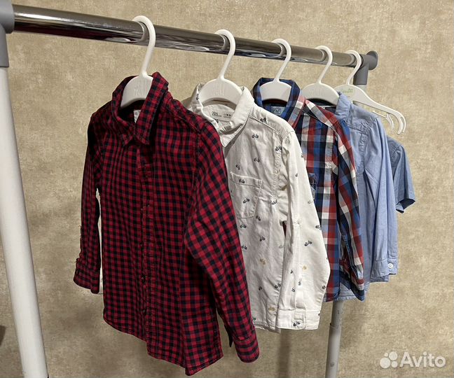 Рубашка для мальчика 92 next, zara, h&m