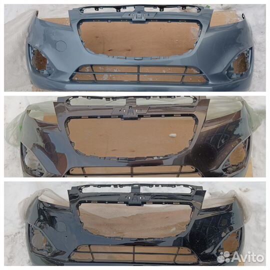 Chevrolet Spark бампер передний