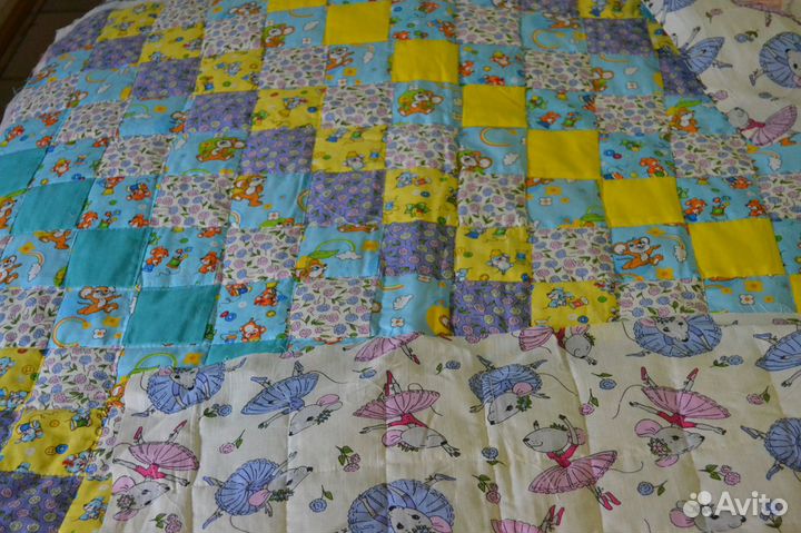 Детское лоскутное одеяло