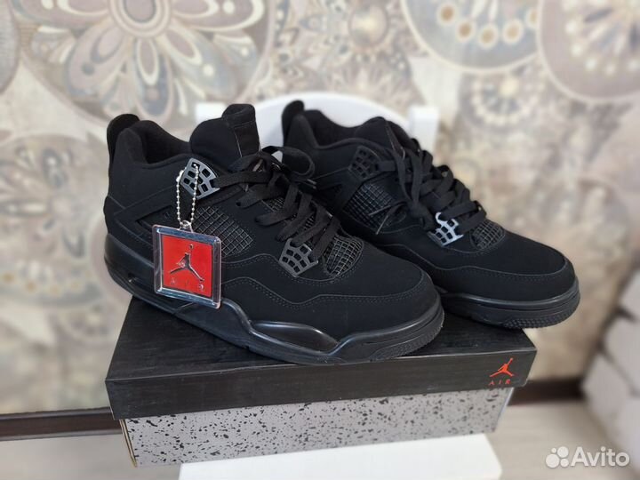 Кроссовки Nike Air Jordan 4 Retro Black Cat