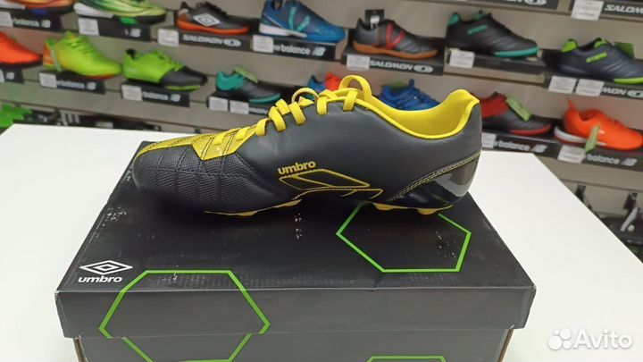 Бутсы Umbro Decco желтые