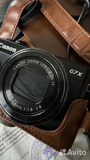Canon Компактный фотоаппарат PowerShot G7X Mark II