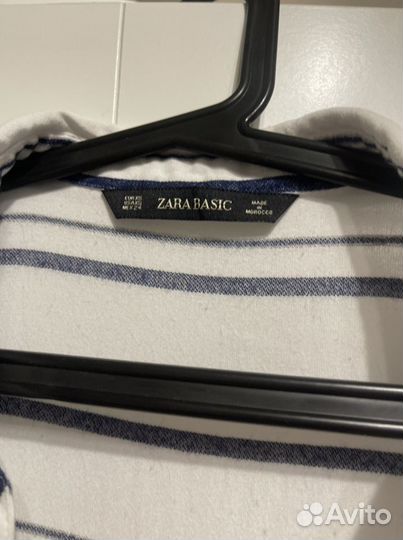 Рубашка zara лён