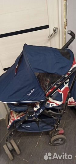 Коляска трость silver cross pop 2 cool Britannia