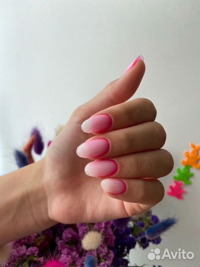 Маникюр гель лак