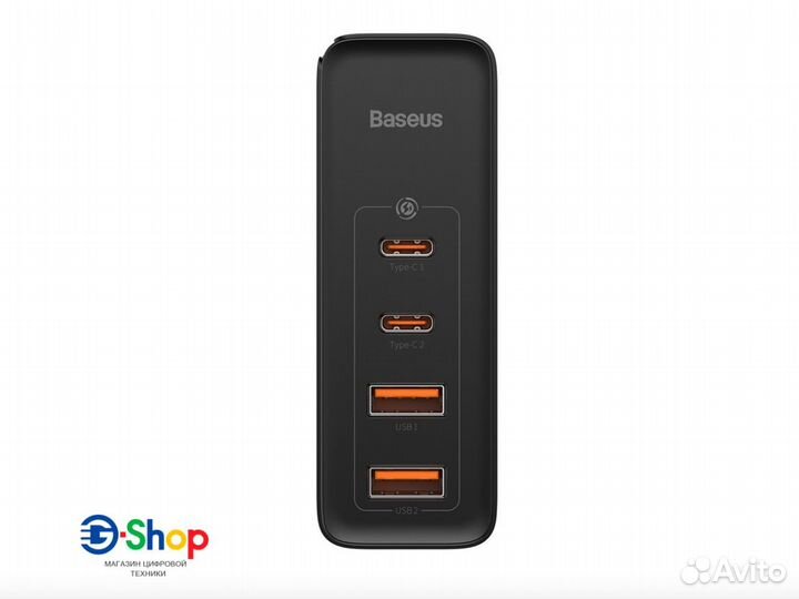 Сетевое зарядное Baseus 100W GaN2 Pro PD3.0 QC4