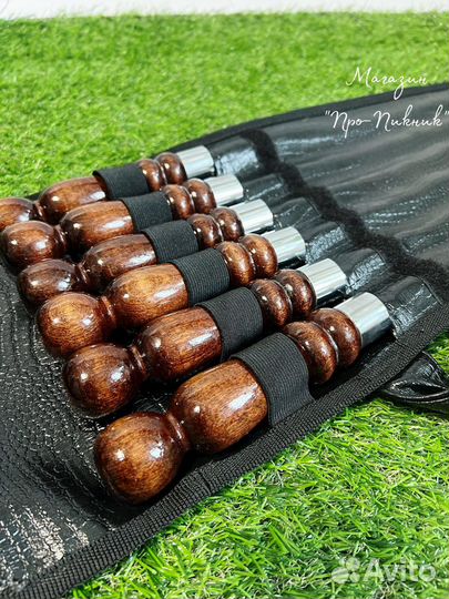 Набор шампуров + мангал-дипломат 2 мм