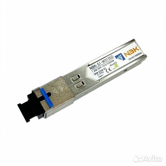 SFP модуль NBK NB-S1-W313SD 1.25G, WDM (3км, 1310n