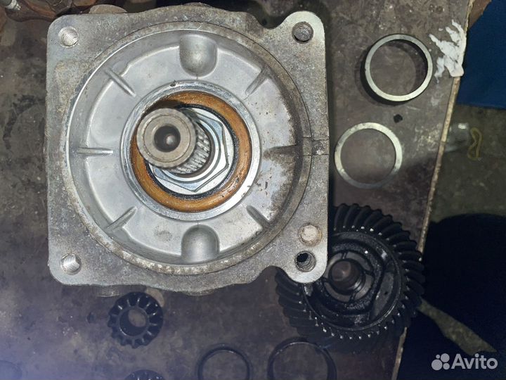 Задний редуктор hyundai santa fe 3