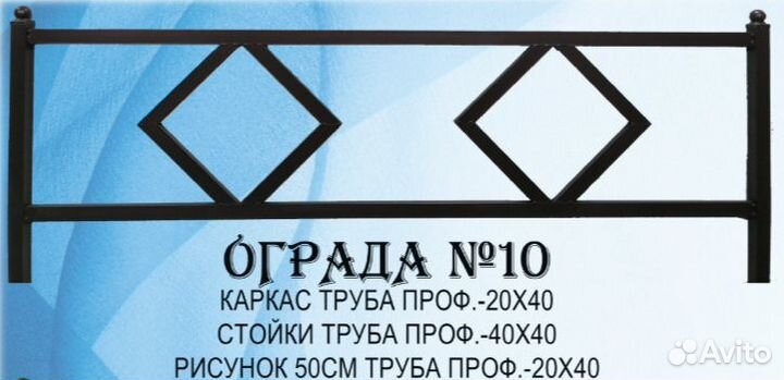 Ограды на кладбище