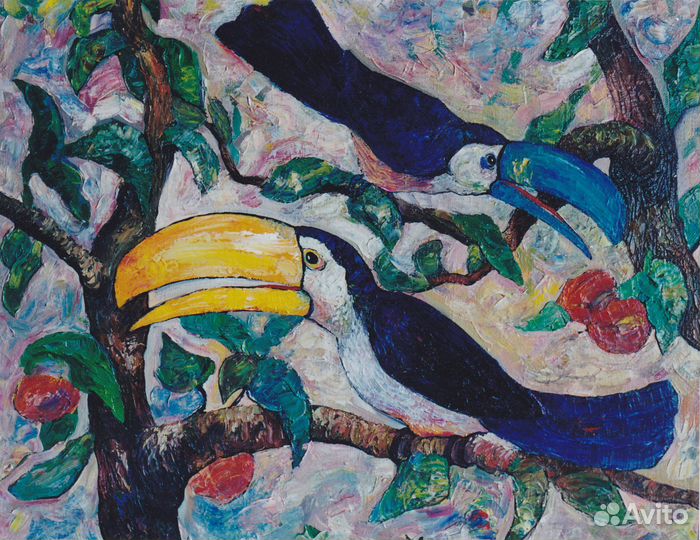 Оформление детской комнаты. Картины А. Елизарэ