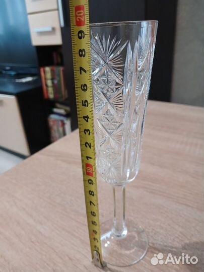 Хрустальные фужеры бокалы СССР