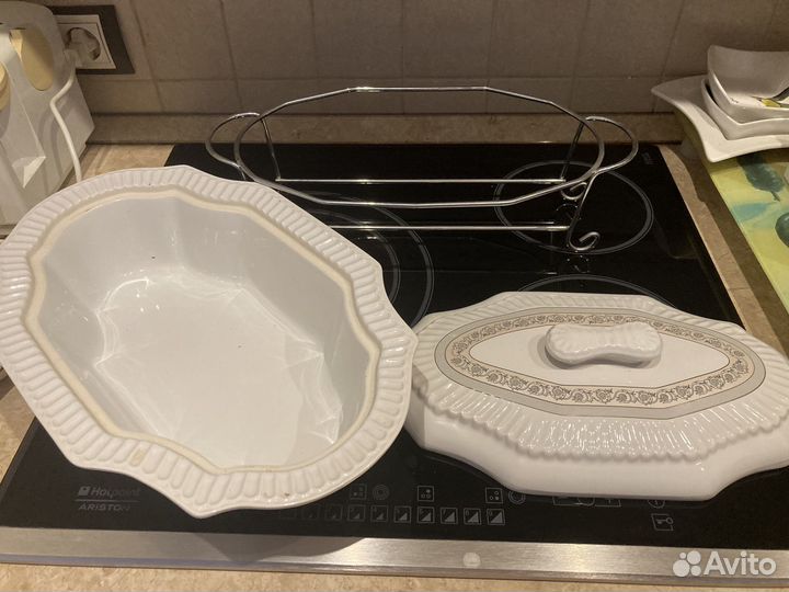 Утятница керамическая новая Чехия